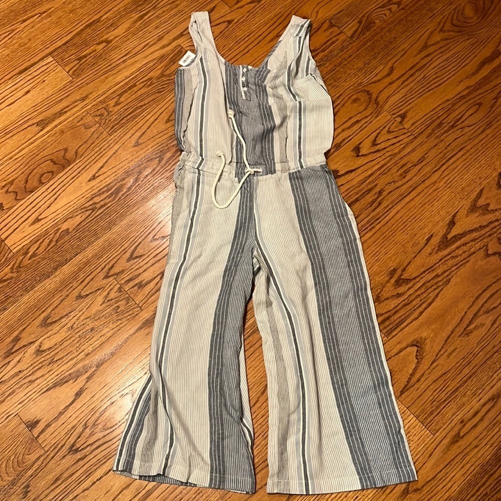 NWT Cloth & Stone Woman’s Striped Jumpsuit Size XS